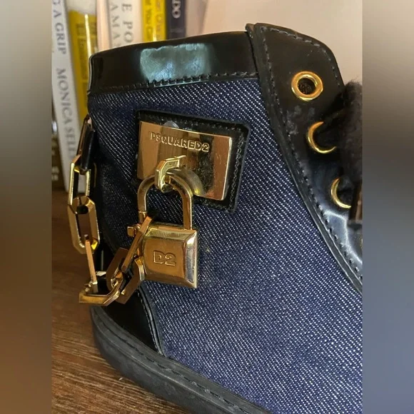 Dsquared2 Denim Sneakers - Picture 4 of 7